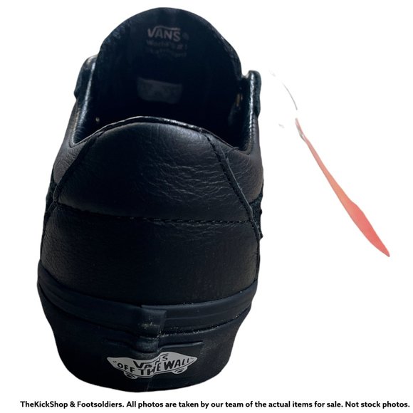 VN0A4UUKL3A1 VANS SK8-Low Leather (Black) Unisex Adult Low-Top Leather Shoes - Picture 4 of 5
